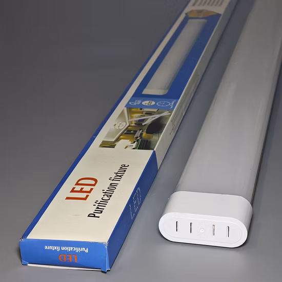 Lâmpada à prova de poeira Eco-B 2/4/5 pés 20/40/60 W IP20 LED teto Luminária de teto LED