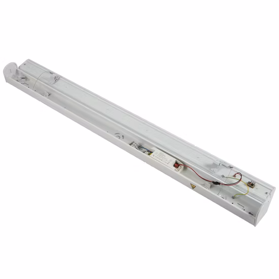 2FT 4FT 5FT 6FT LED Batten Linear Tunnel Lighting IP20 Metal Housing LED À Prova D' Água À Prova D' Água Lâmpada Branca Sem Clipes LED Triproof Tube Light Fácil Instalação